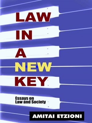 cover image of Law in a New Key